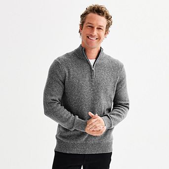 Men's Sonoma Goods For Life® Quarter-Zip Sweater