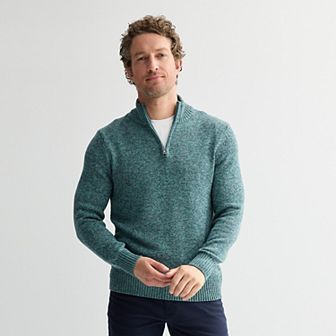 Men's Sonoma Goods For Life® Quarter-Zip Sweater