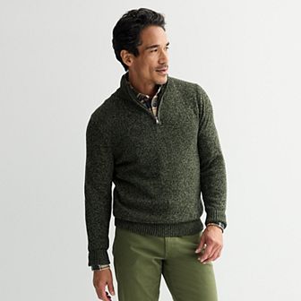 Men's Sonoma Goods For Life® Quarter-Zip Sweater