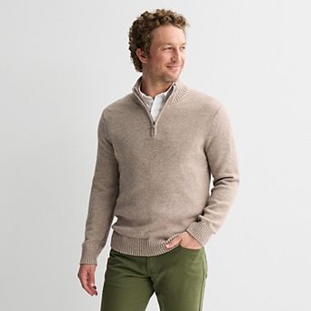 Men's Sonoma Goods For Life® Quarter-Zip Sweater