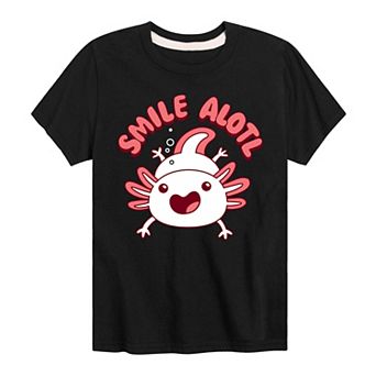 Boys 8-20 Smile Alotl Graphic Tee