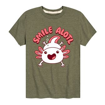 Boys 8-20 Smile Alotl Graphic Tee
