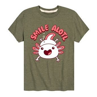 Boys 8-20 Smile Alotl Graphic Tee