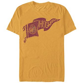 Men's Harry Potter Hogwarts Pennant Graphic Tee