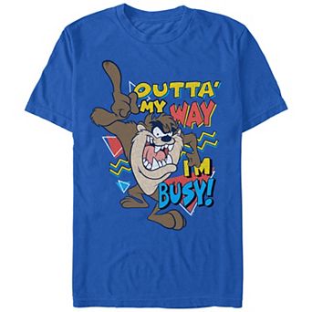 Men's Looney Tunes Taz Outta' My Way Graphic Tee