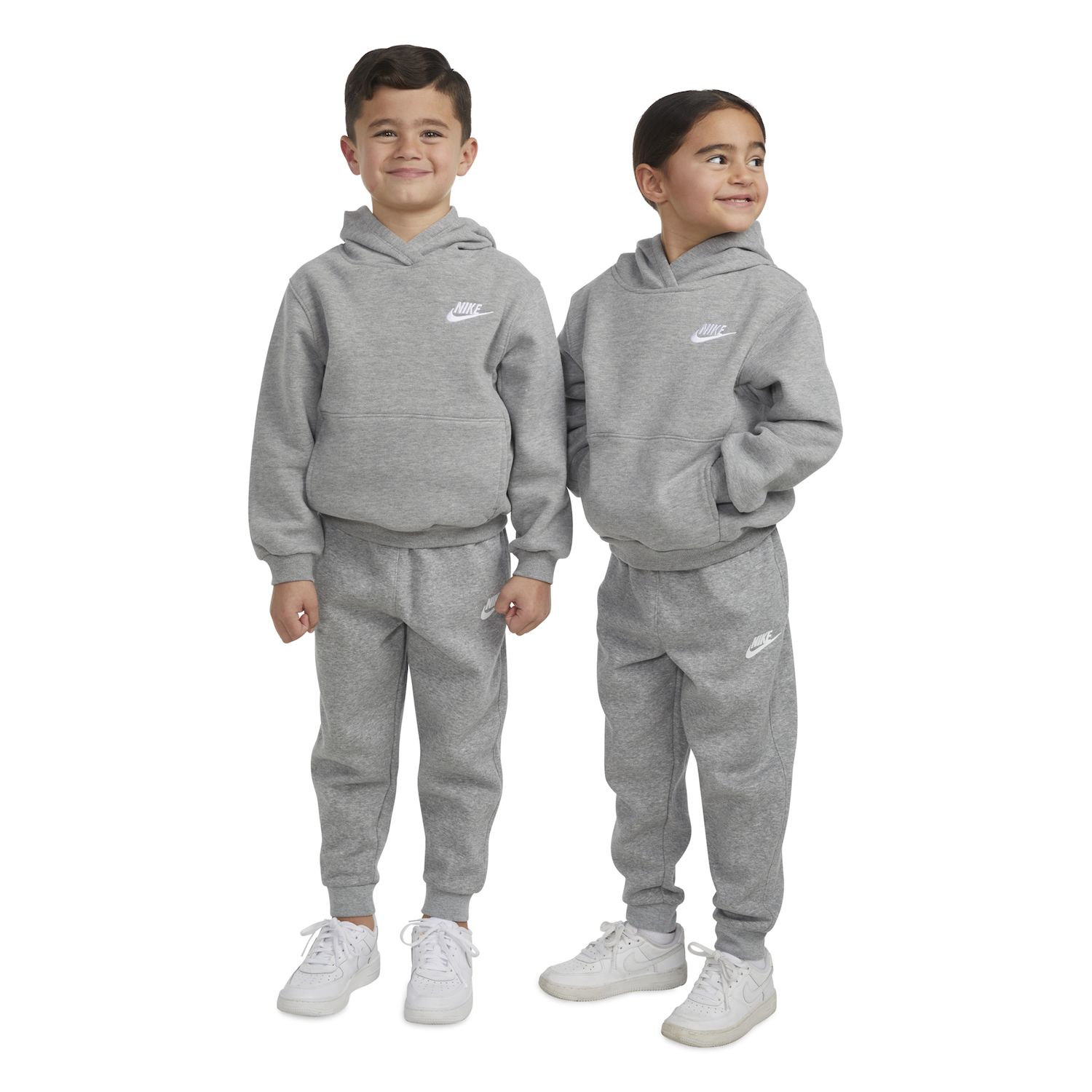 Детские брюки Nike Sportswear Club Fleece, цвет: Серый — фото 3