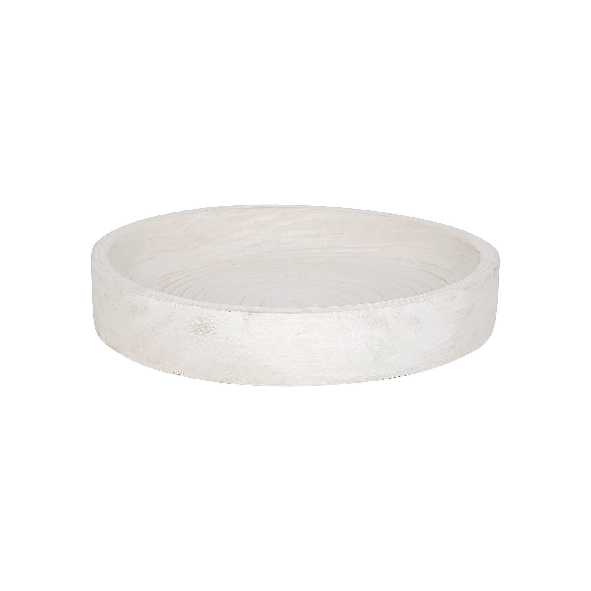 Everyday Decor 15-in. Round Wood Decorative Tray, None