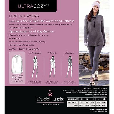 Women's Cuddl Duds® Ultra Cozy Leggings