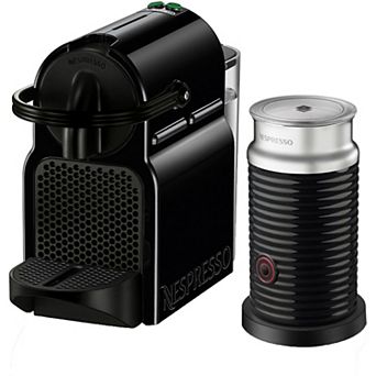 Nespresso by Delonghi Inissia Single-Serve Espresso Machine and Aeroccino Milk Frother