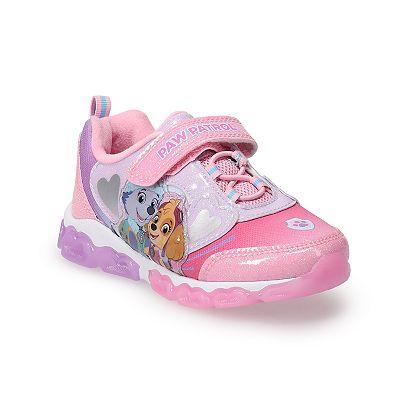 Paw Patrol Lighted Athletic Toddler Girl Sneakers