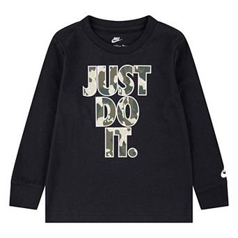Baby & Toddler Boys Nike Camo "Just Do It." Long Sleeve T-shirt