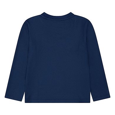 Baby & Toddler Boys Nike Dri-FIT Swoosh Bicolor Long Sleeve T-shirt