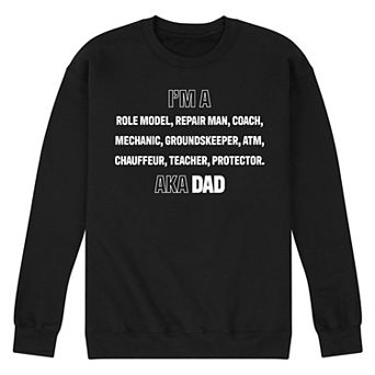 Men's I'm A Dad List Fleece Sweatshirt