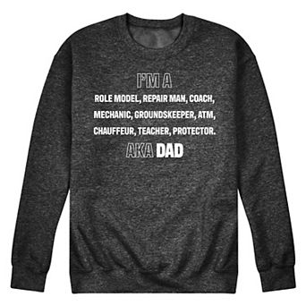 Men's I'm A Dad List Fleece Sweatshirt