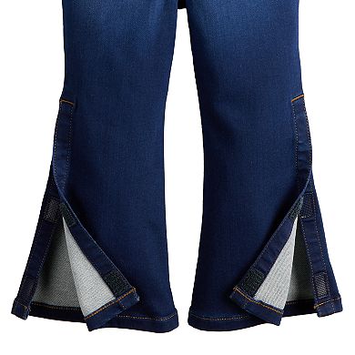 Baby & Toddler Girl Jumping Beans® Adaptive Flared Mid Rise Pull-On Jeggings