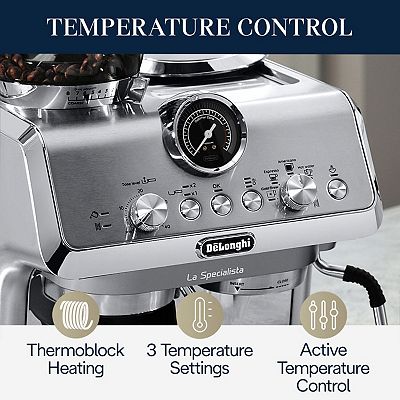 DeLonghi La Specialista Arte Evo Espresso Machine with Cold Brew