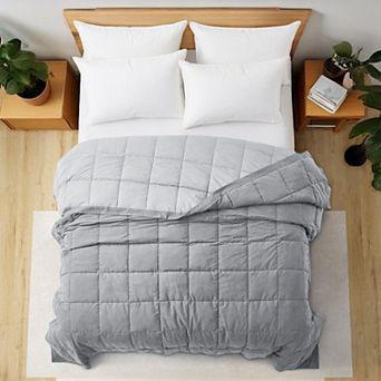 Unikome All Season Down Alternative Bed Reversible Blanket, Lightweight Oversize Blanket