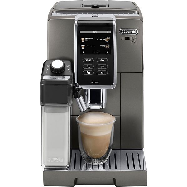 DeLonghi Dinamica Plus Smart Coffee and Espresso Machine Automatic Milk
