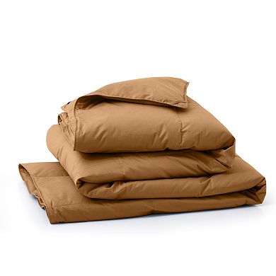 Unikome Organic Cotton All Season Goose Feathers Down Comforter, Hotel Style Bedding Comforter
