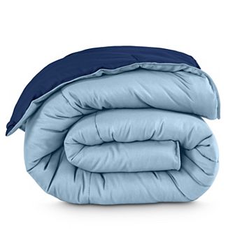 Bare Home Reversible Comforter - Goose Down Alternative