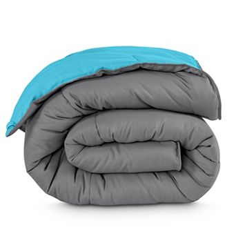 Bare Home Reversible Comforter - Goose Down Alternative