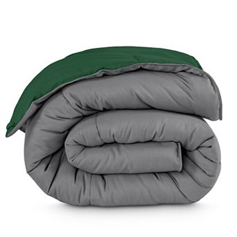 Bare Home Reversible Comforter - Goose Down Alternative