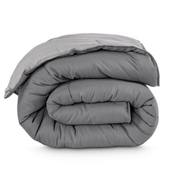 Bare Home Reversible Comforter - Goose Down Alternative