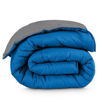 Bare Home Reversible Comforter - Goose Down Alternative