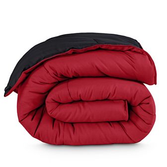 Bare Home Reversible Comforter - Goose Down Alternative