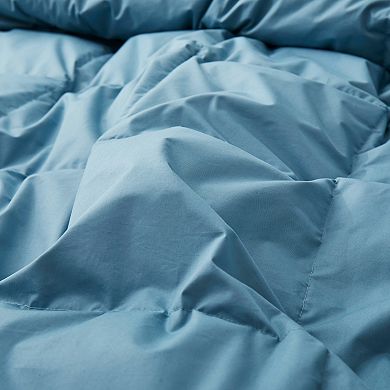 Unikome Hotel Style Bedding Comforter Organic Cotton All Season Goose Feathers Down Comforter