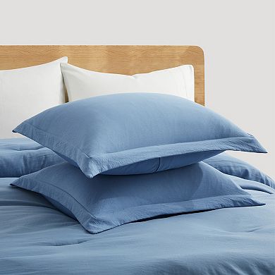 Unikome All Season Down Alternative Comforter Set, Pom Pom Fringe Bedding With Soft Microfiber Fill