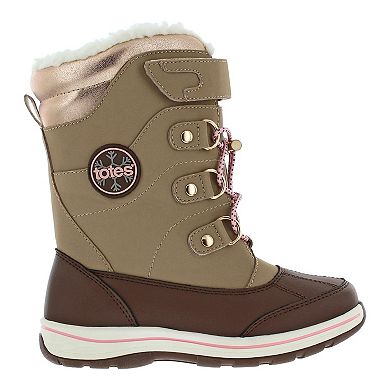 totes Diamond Girls' Winter Boots
