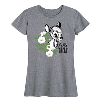 Disney's Bambi Women's Hello There Graphic Tee