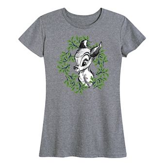 Disney's Bambi Women's Wreath Graphic Tee