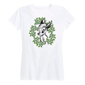Disney's Bambi Women's Wreath Graphic Tee