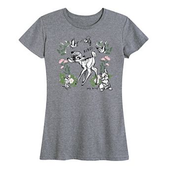 Disney's Bambi Women's Say Bird Graphic Tee