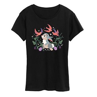 Disney's Bambi Thumper Women's Birds Graphic Tee