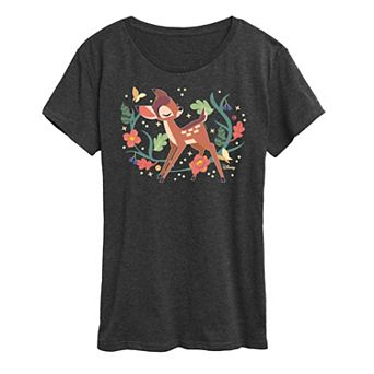Disney's Bambi Women's Plants Graphic Tee