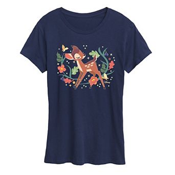 Disney's Bambi Women's Plants Graphic Tee