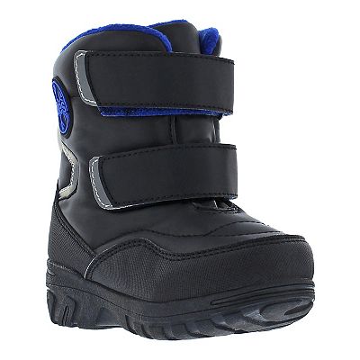 Totes Neeko Toddler Boys Winter Boots Toddler Boy s Size 10 T Black Blue