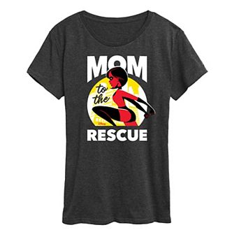Disney / Pixar's The Incredibles Women's Mom Rescue Graphic Tee