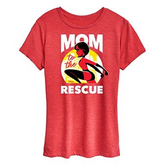 Disney / Pixar's The Incredibles Women's Mom Rescue Graphic Tee