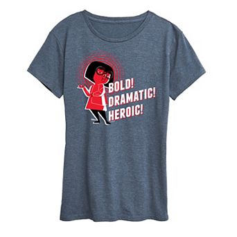 Disney / Pixar's The Incredibles Edna Women's Bold Dramatic Graphic Tee