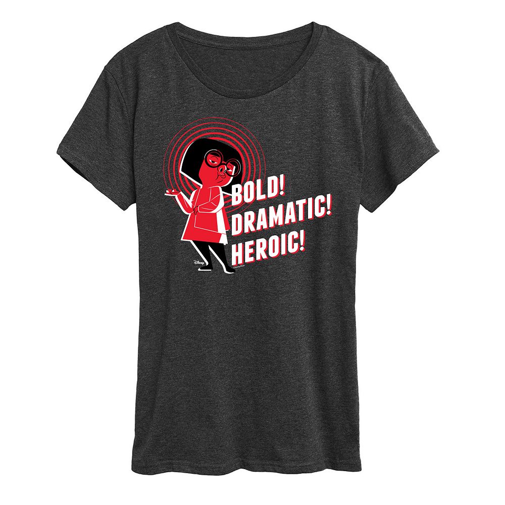 Disney / Pixar's The Incredibles Edna Women's Bold Dramatic Graphic Tee