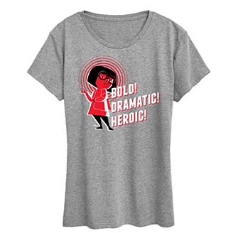 Disney / Pixar's The Incredibles Edna Women's Bold Dramatic Graphic Tee