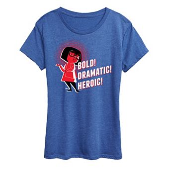 Disney / Pixar's The Incredibles Edna Women's Bold Dramatic Graphic Tee