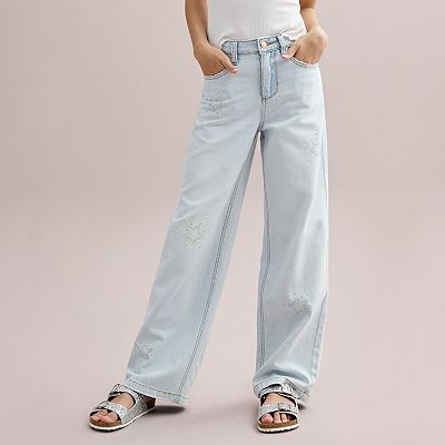 Vanilla star girls jeans top