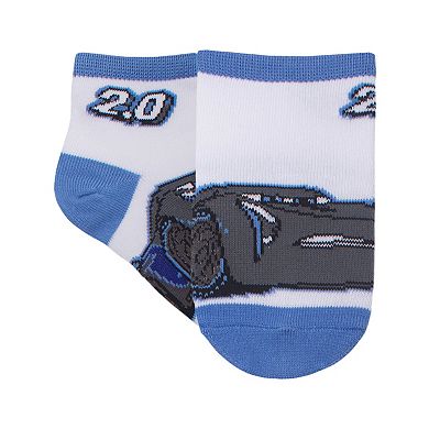Disney / Pixar's Cars 3 Toddler Boy Kachow Quarter-Cut Socks