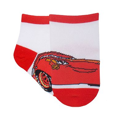 Disney / Pixar's Cars 3 Toddler Boy Kachow Quarter-Cut Socks