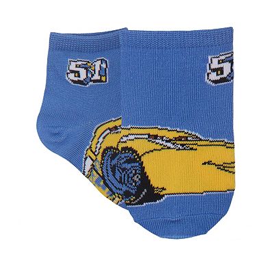 Disney / Pixar's Cars 3 Toddler Boy Kachow Quarter-Cut Socks